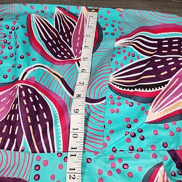 GRASS FIELDS sleeveless Ankara jumpsuit Multi color sz 14 - Picture 10 of 10